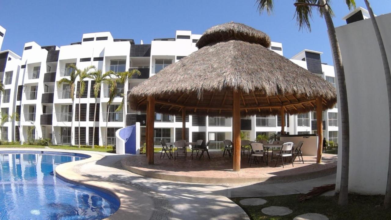 Cachito De Cielo, Departamento De Lujo 2 Habitaciones Y Alberca Мансанильо Экстерьер фото