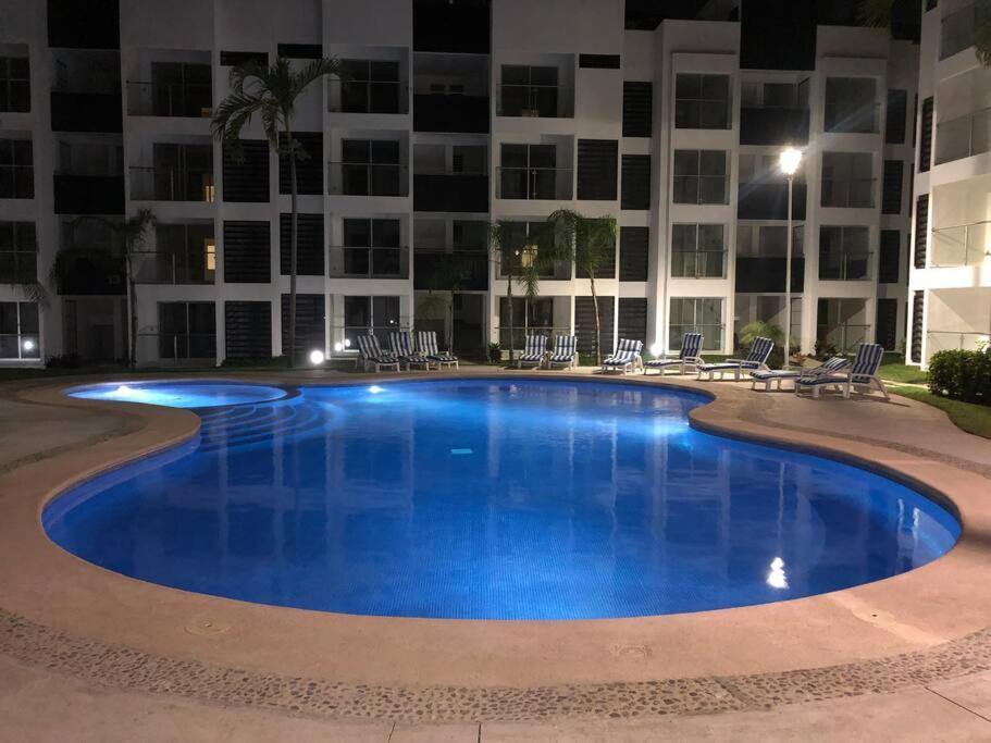 Cachito De Cielo, Departamento De Lujo 2 Habitaciones Y Alberca Мансанильо Экстерьер фото